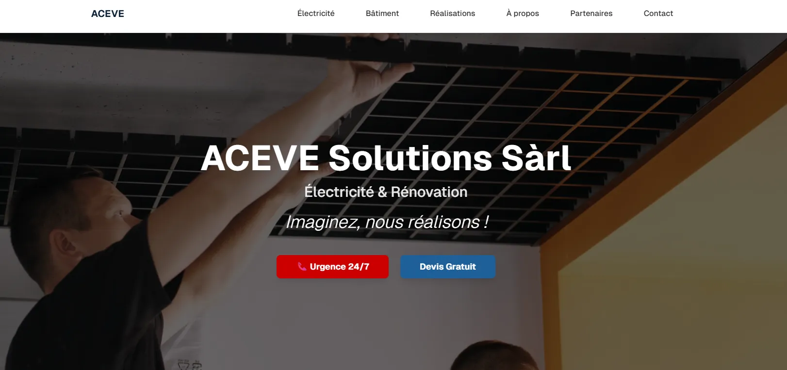 Aceve Solutions - Site d'électricité et rénovation