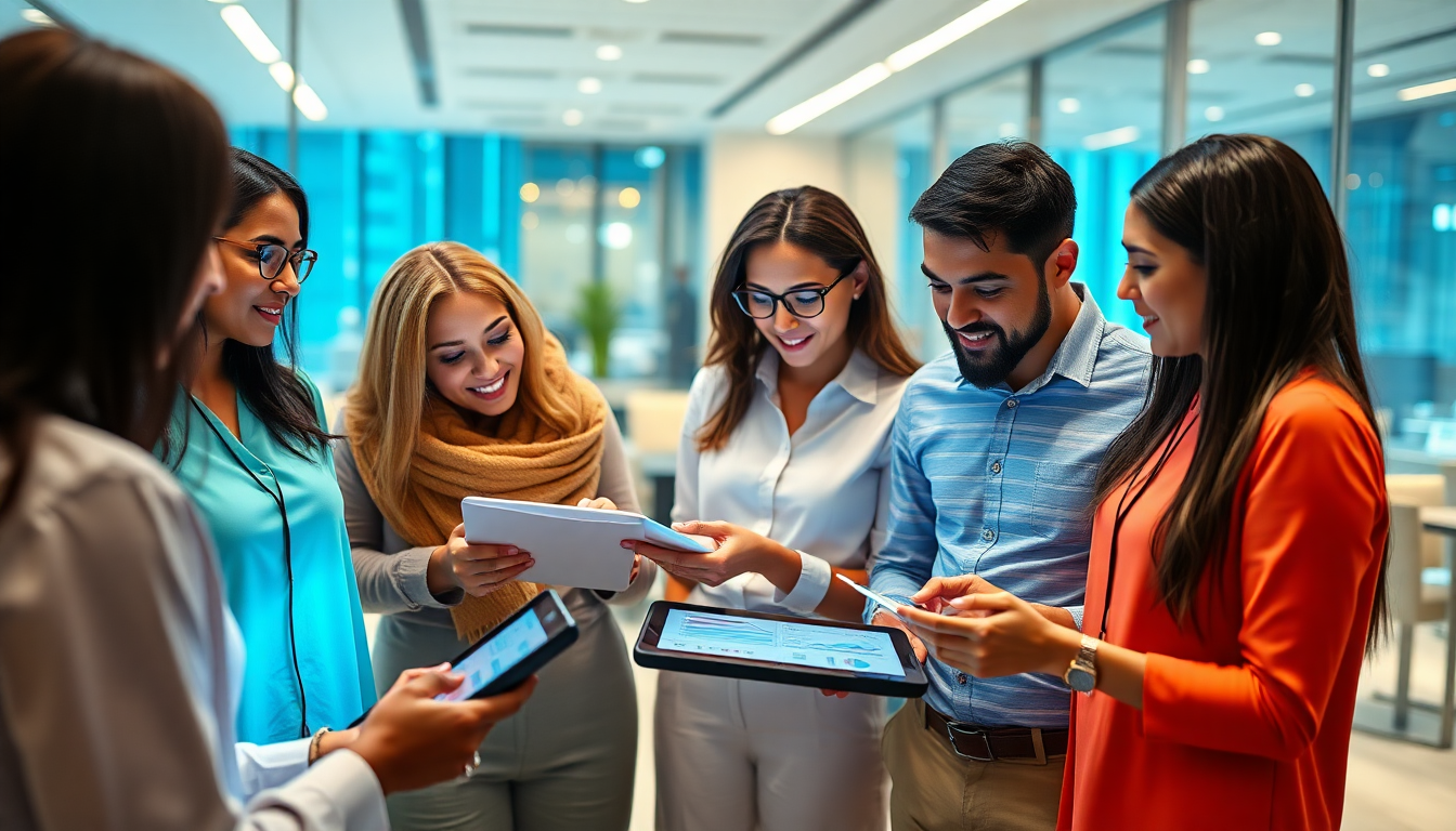 Marketing team in Dubai