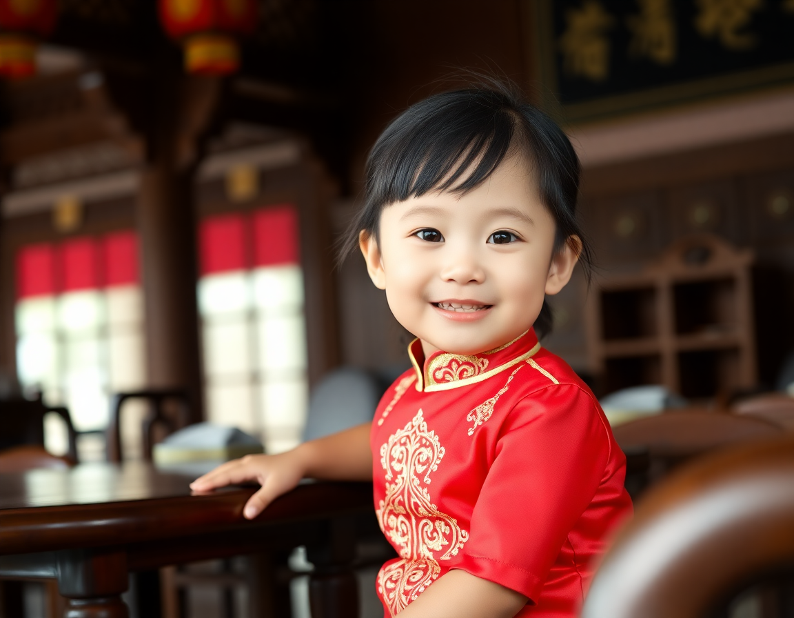 Áo Dài Trẻ Em 1