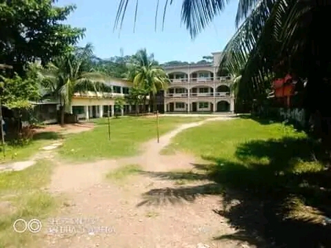 School Building Front View