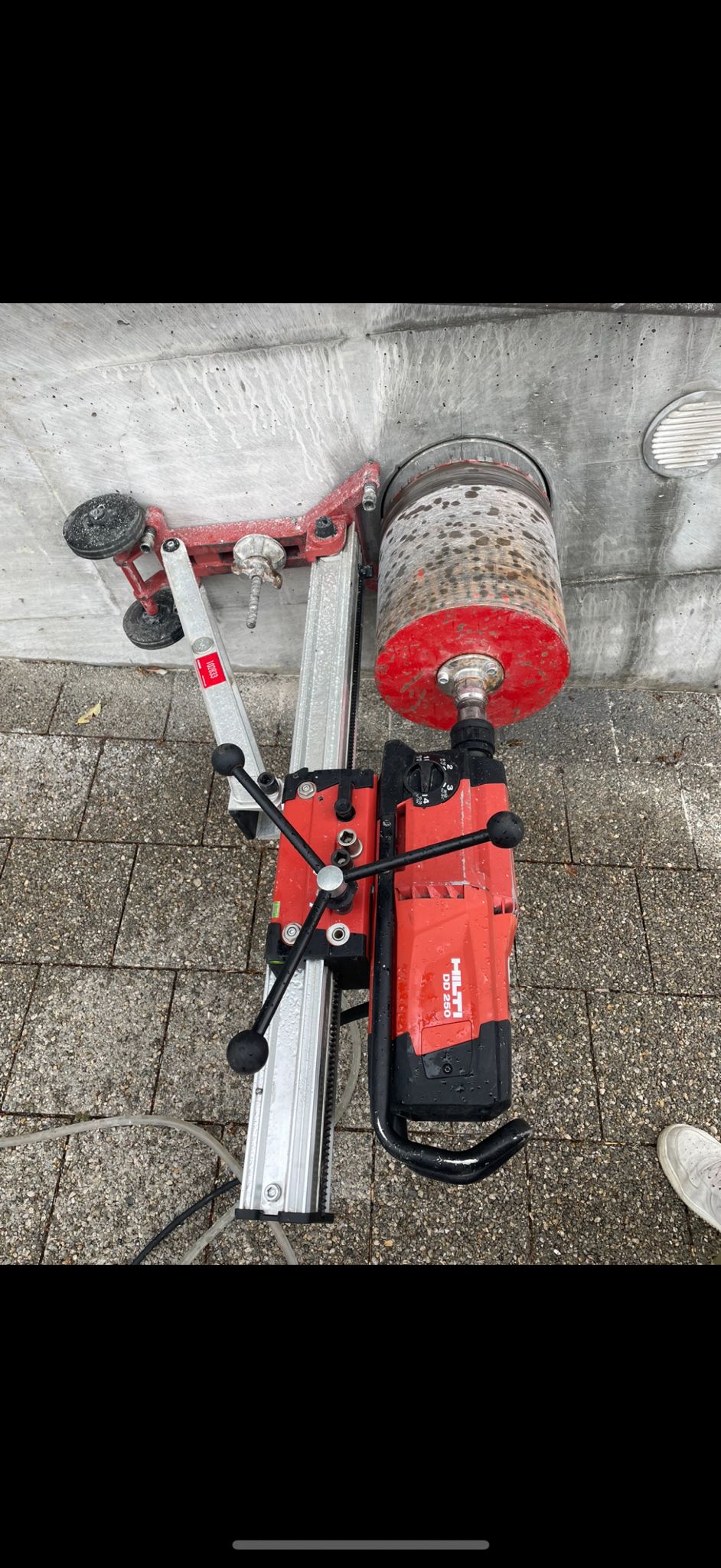 Carotteuse Hilti DD 250 – carottage de précision dans le béton