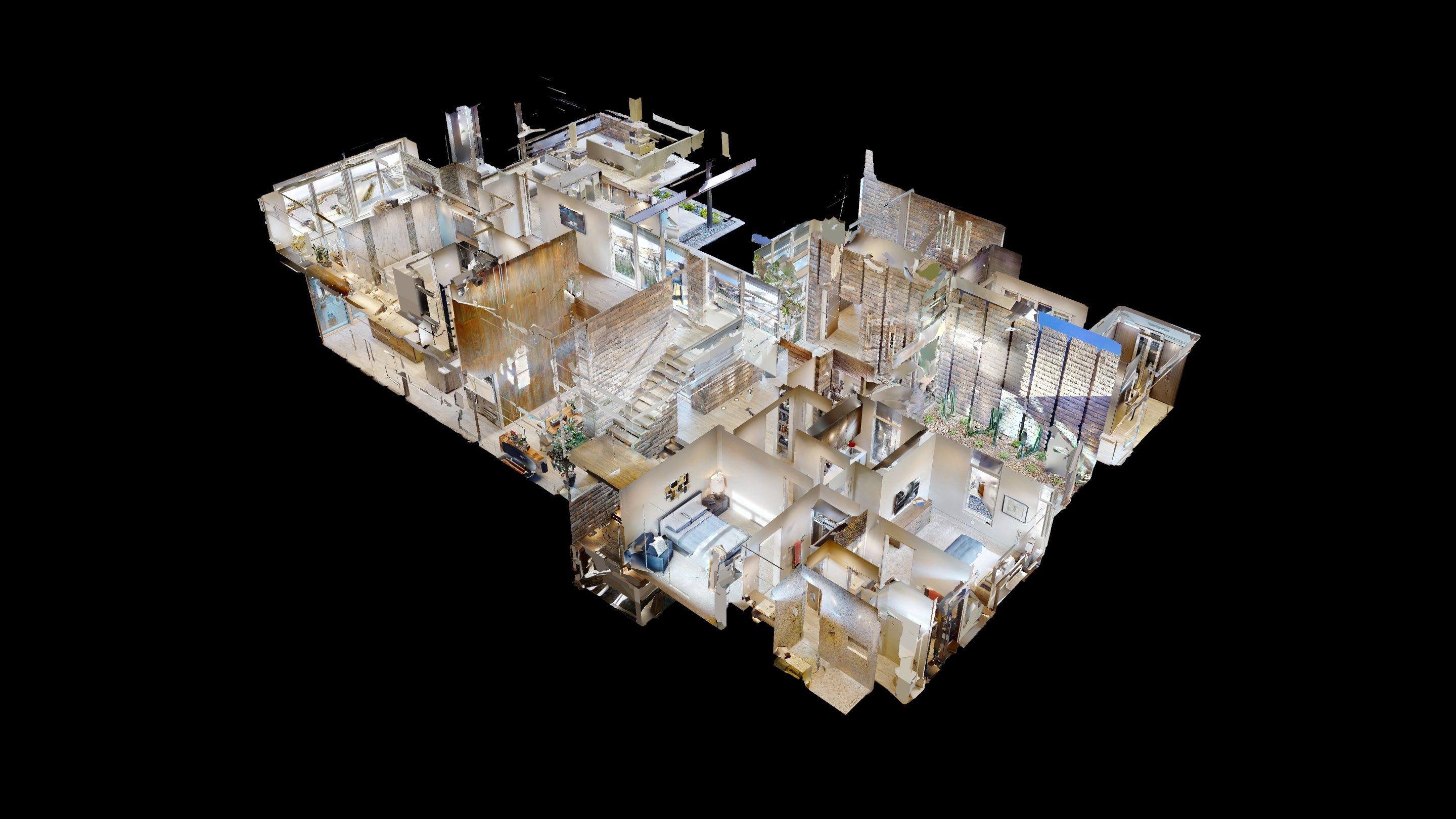 Staging virtuel — Dollhouse view