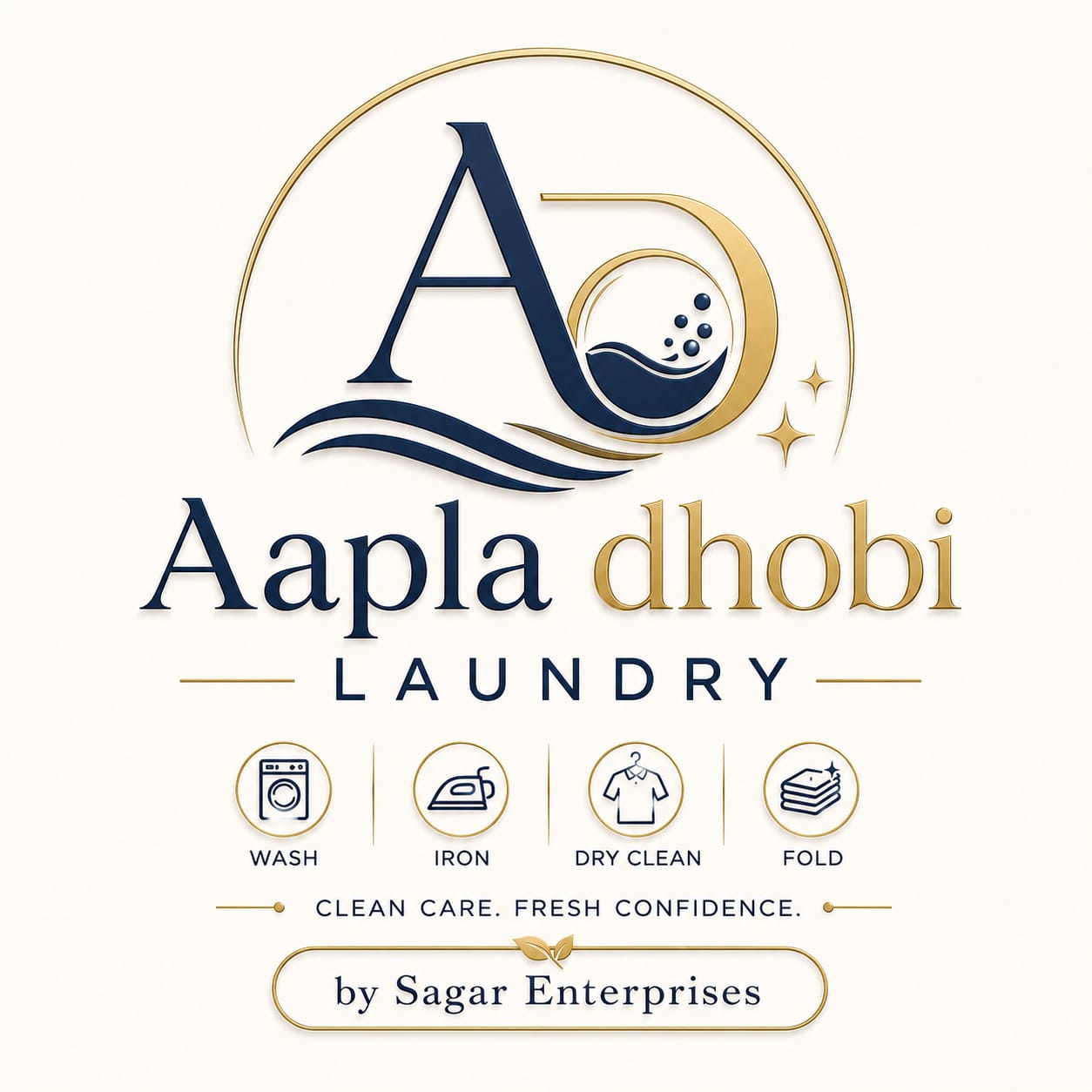 APLA DHOBI LAUNDRY logo