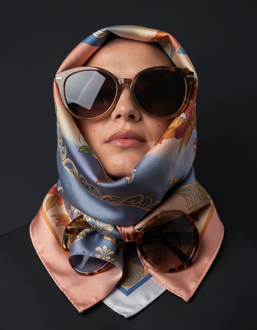 Silk Scarf & Shades