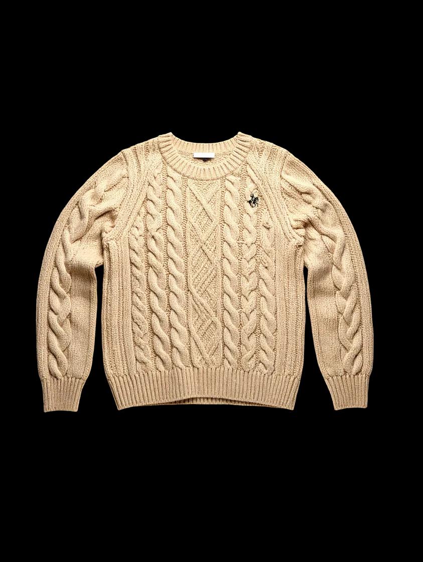 Quarter-Zip Knit — Navy