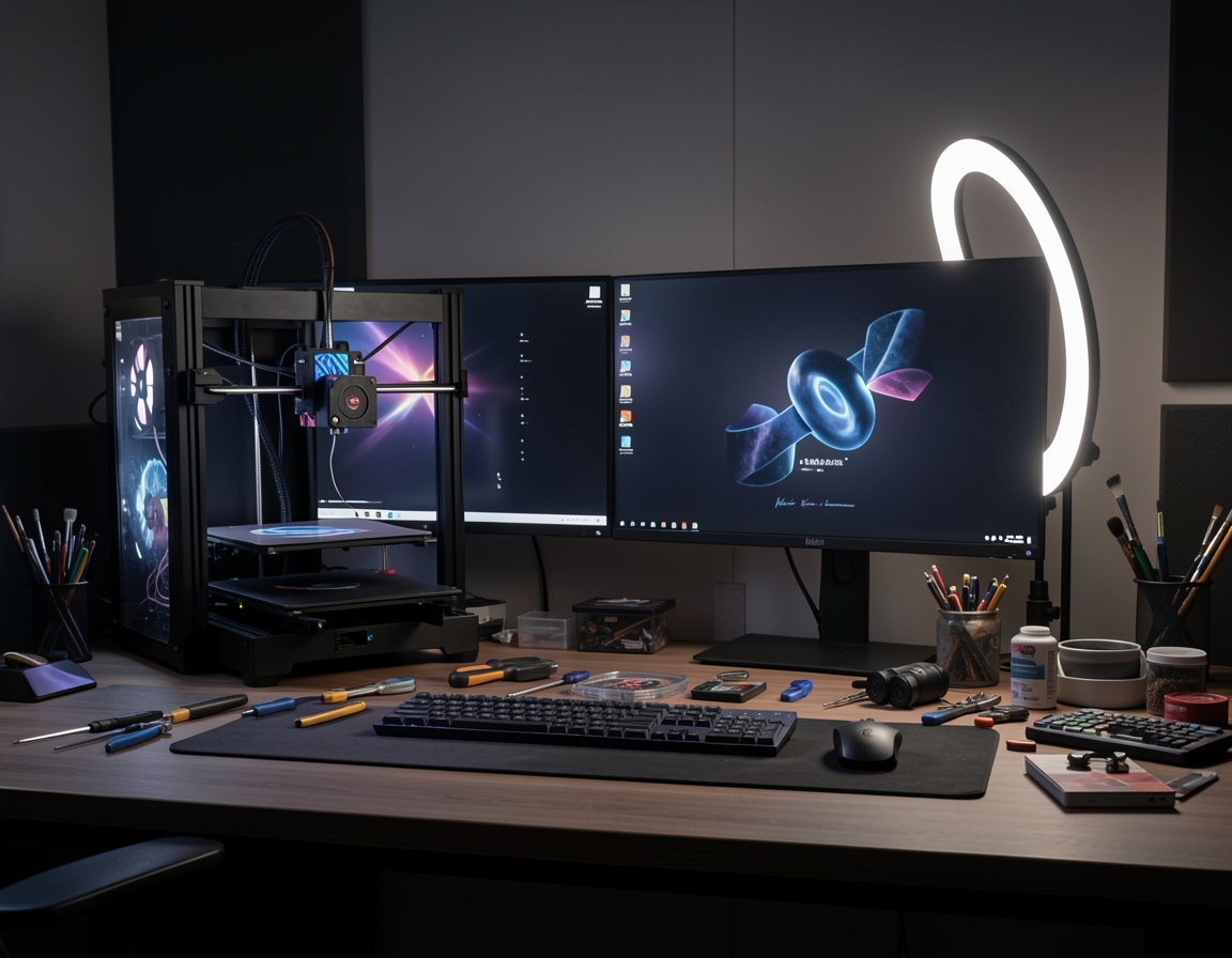 Creator workspace with the OBSIDIAN FORGE X500