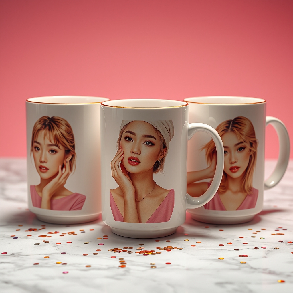 K-pop idol mugs