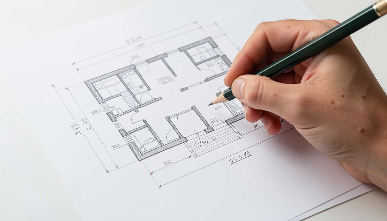 Architectural sketch