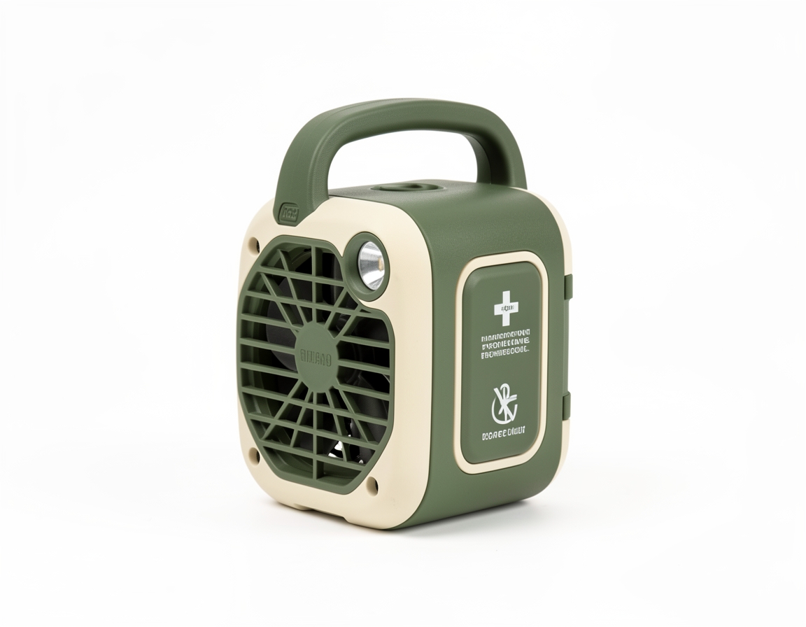 Multifunctional Trekking Fan
