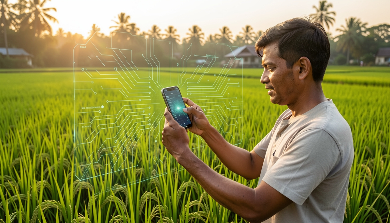 কৃষিতে AI প্রযুক্তি