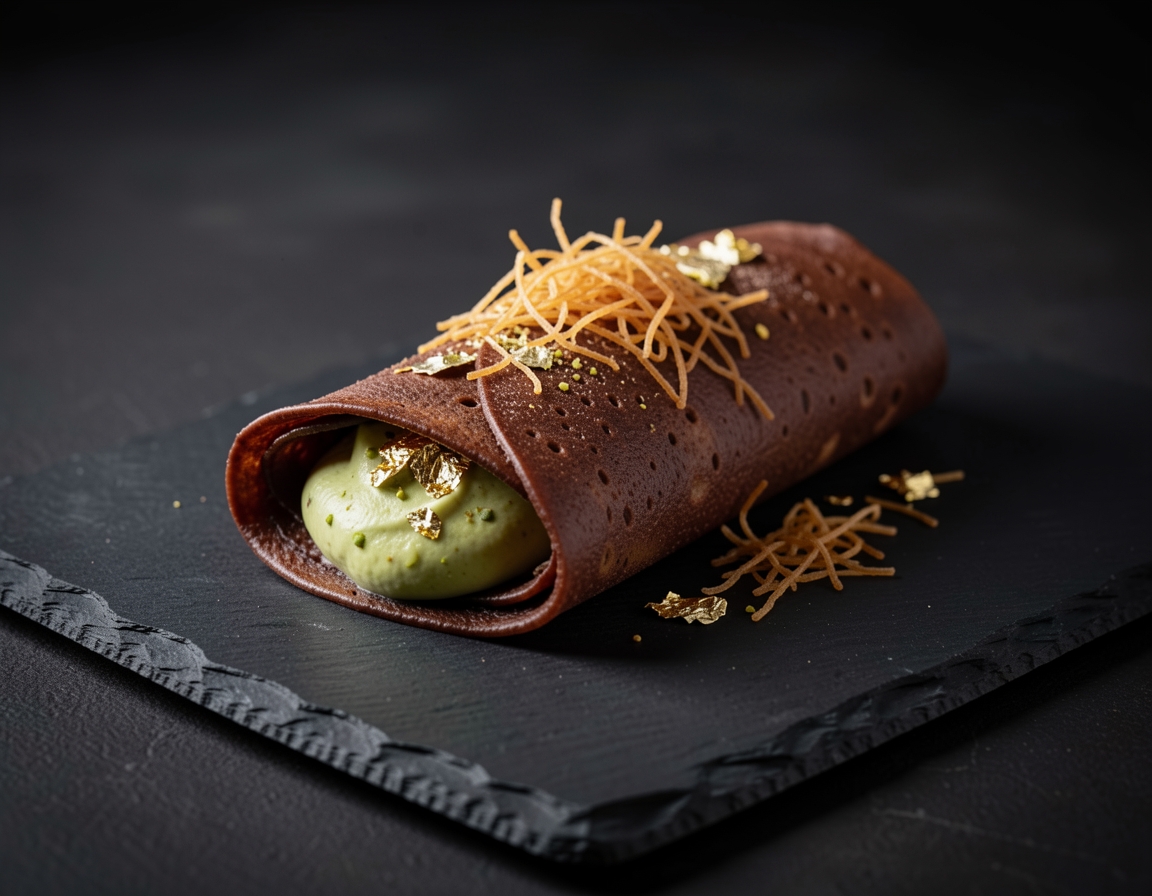 Chocolate Dubai Crêpe