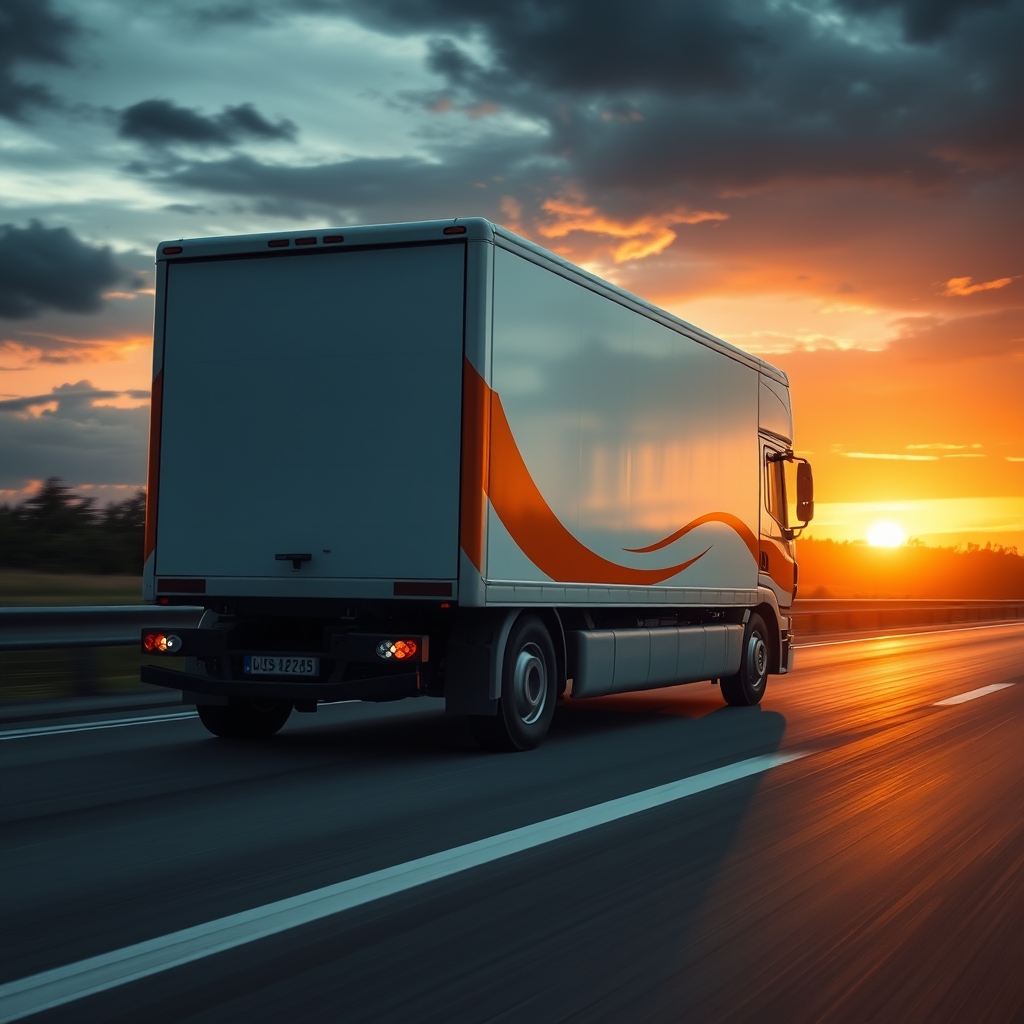 Prime Hawk Logistic delivery truck