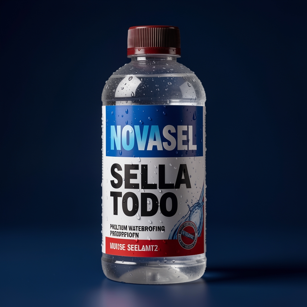 NOVASEL SELLA TODO - Impermeabilizante Multiuso Transparente