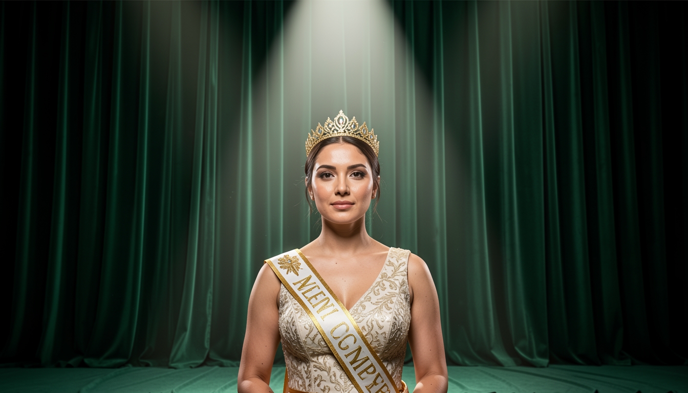 Emerald National Pageant stage