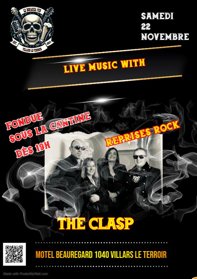 The Clasp - Samedi 22 Novembre