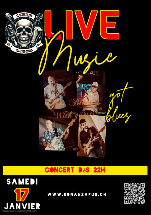 Concert Live 17 Janvier