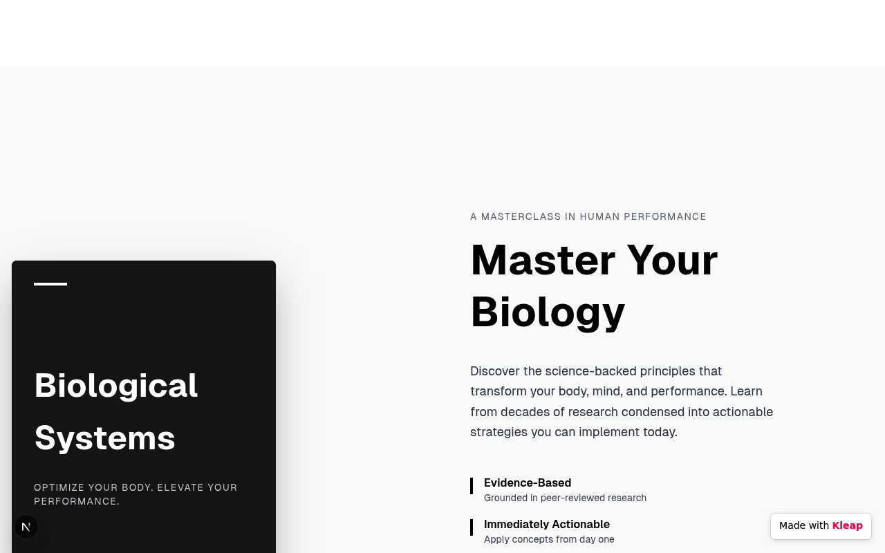Get the Book website example