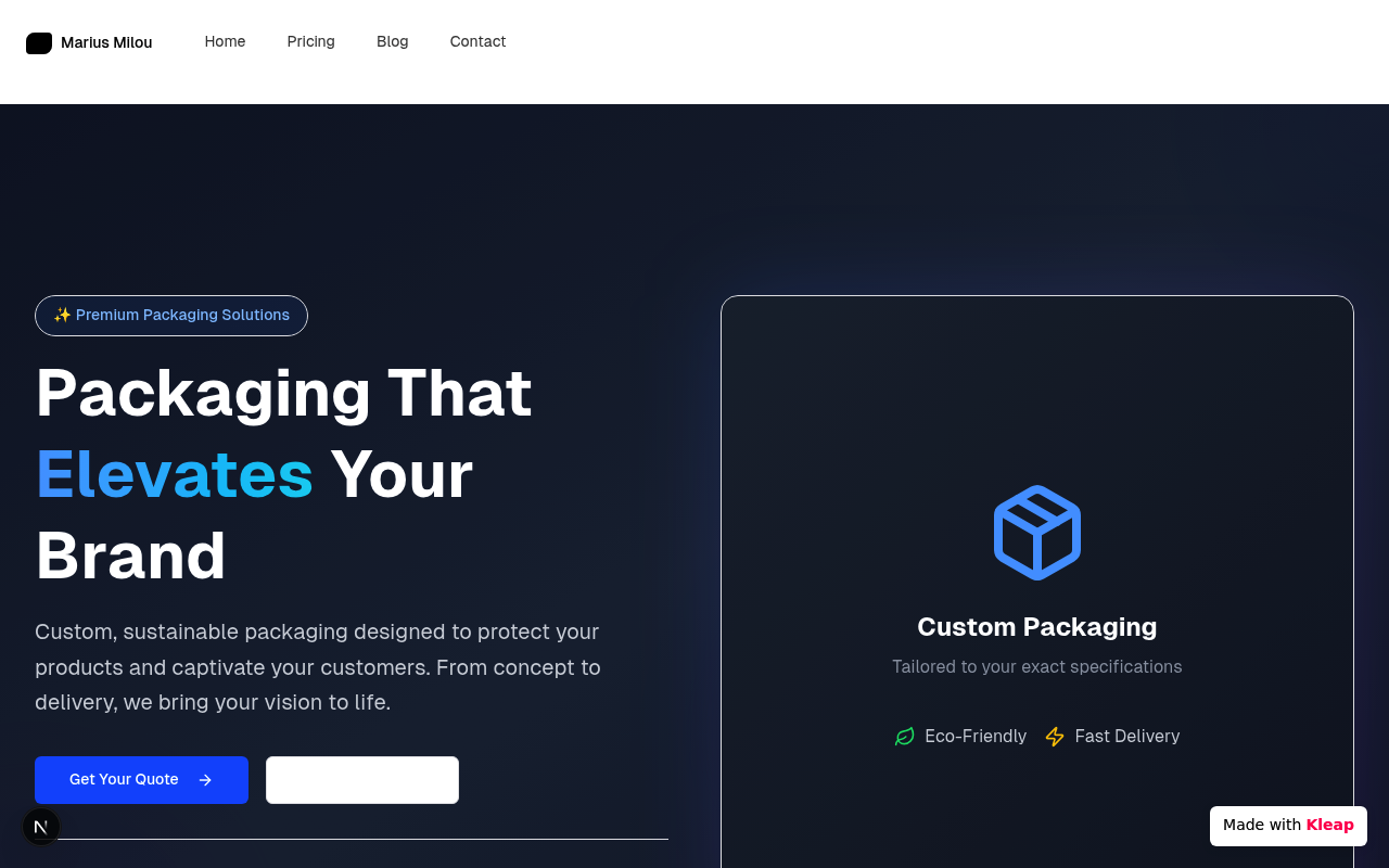 electric-octopus-blink website example