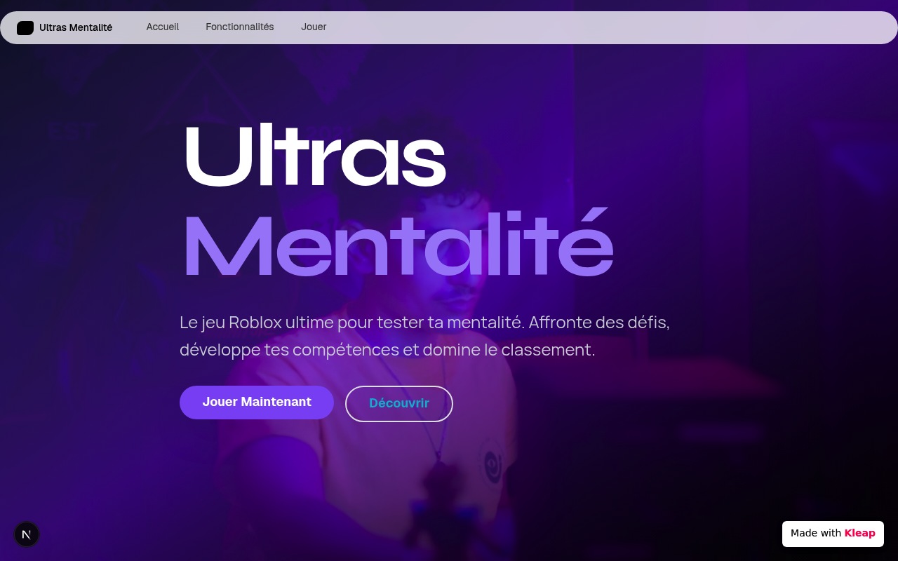 mon jeu roblox website example