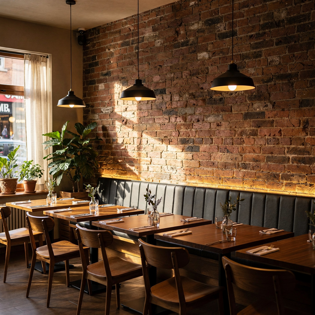 Cozy restaurant interior