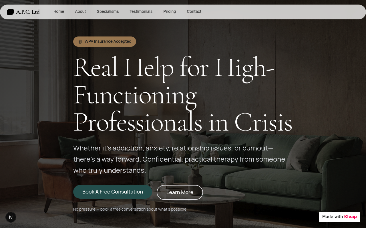 High website example
