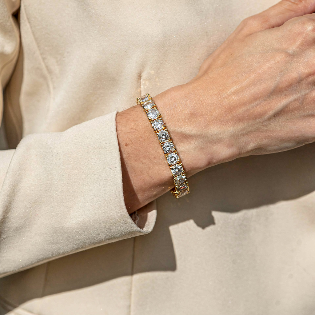 Celeste Tennis Bracelet
