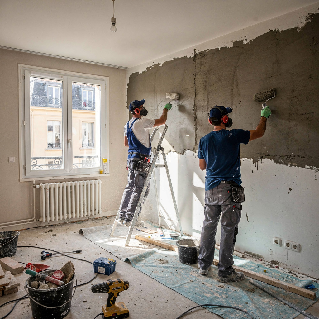 Travaux intérieurs