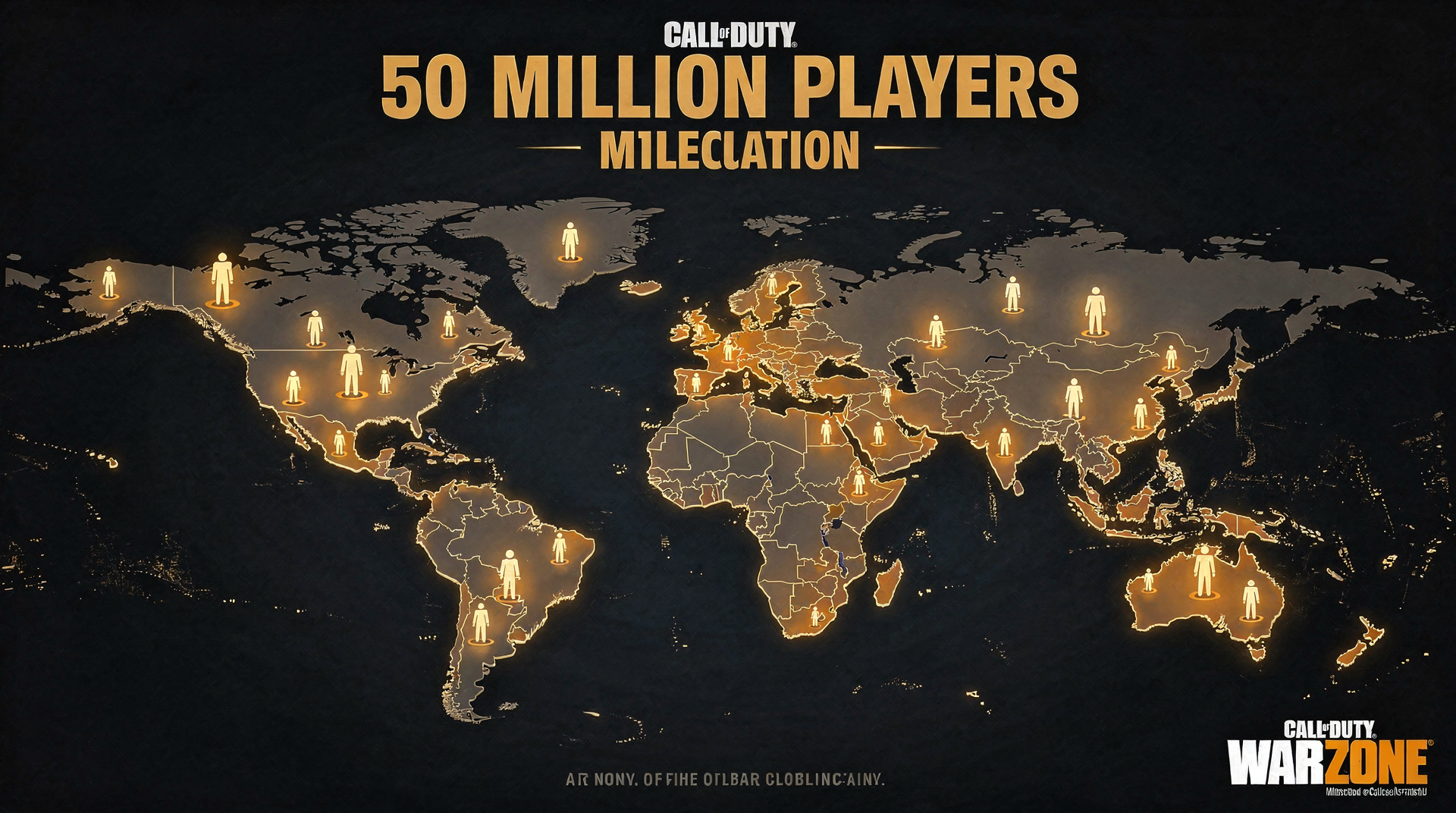 Warzone 50 milhões de jogadores