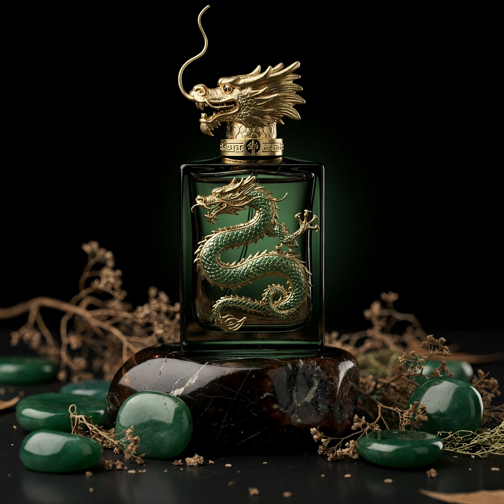 Dragon's Jade perfume bottle