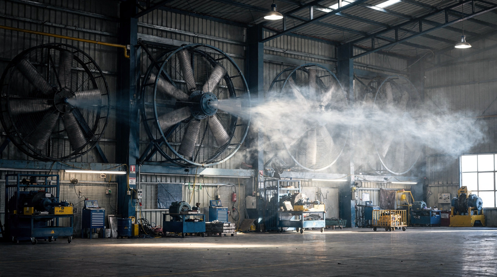 Ventiladores industriales Inversiones Nissi Uruguay
