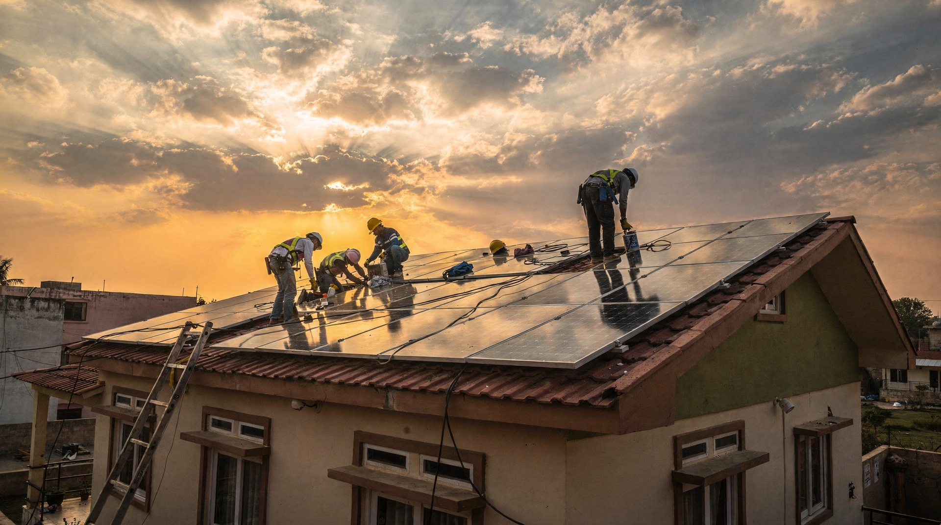 Solar installation by S-TECH Solar Solution Pakistan