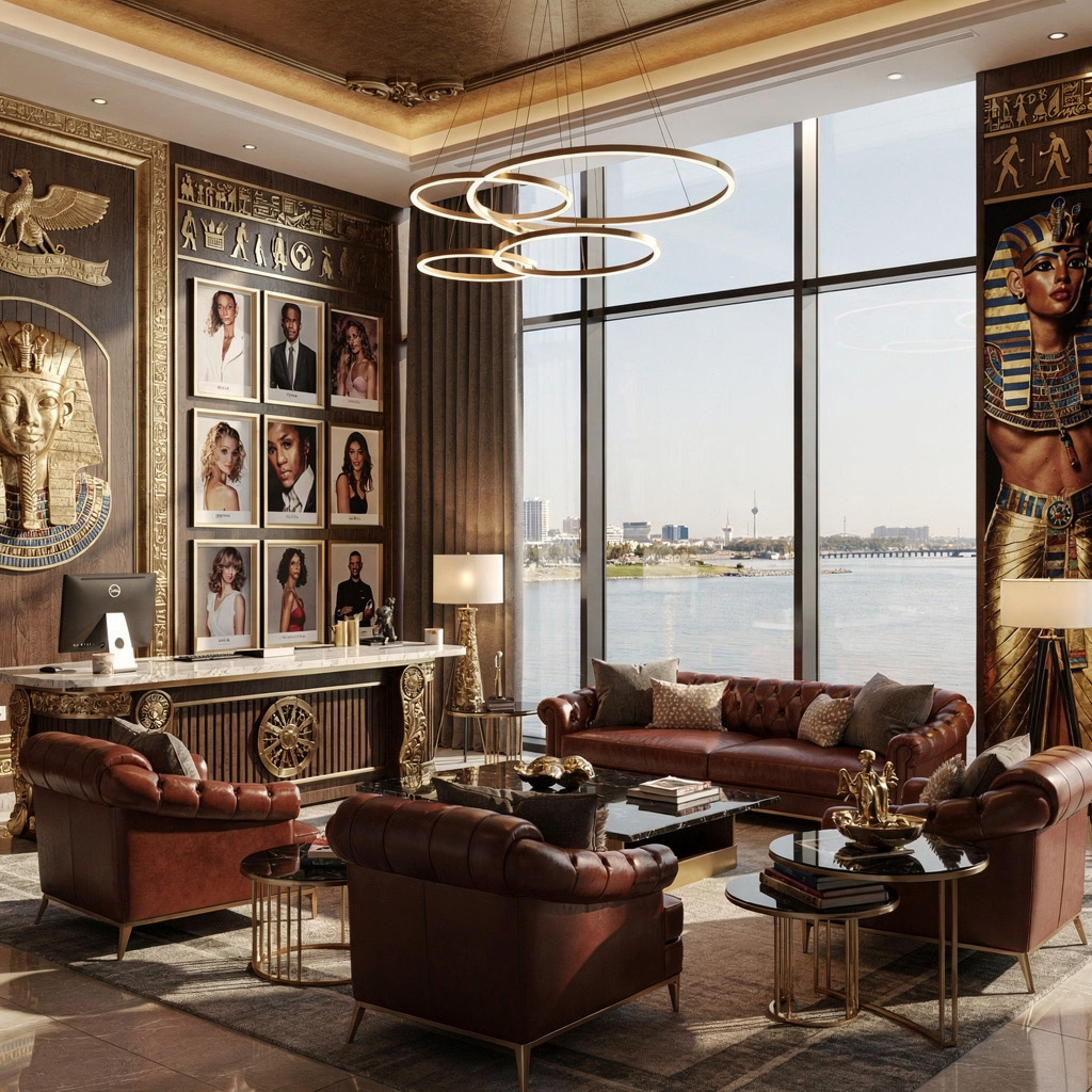 Cleopatra Talent Agency headquarters in Hurghada