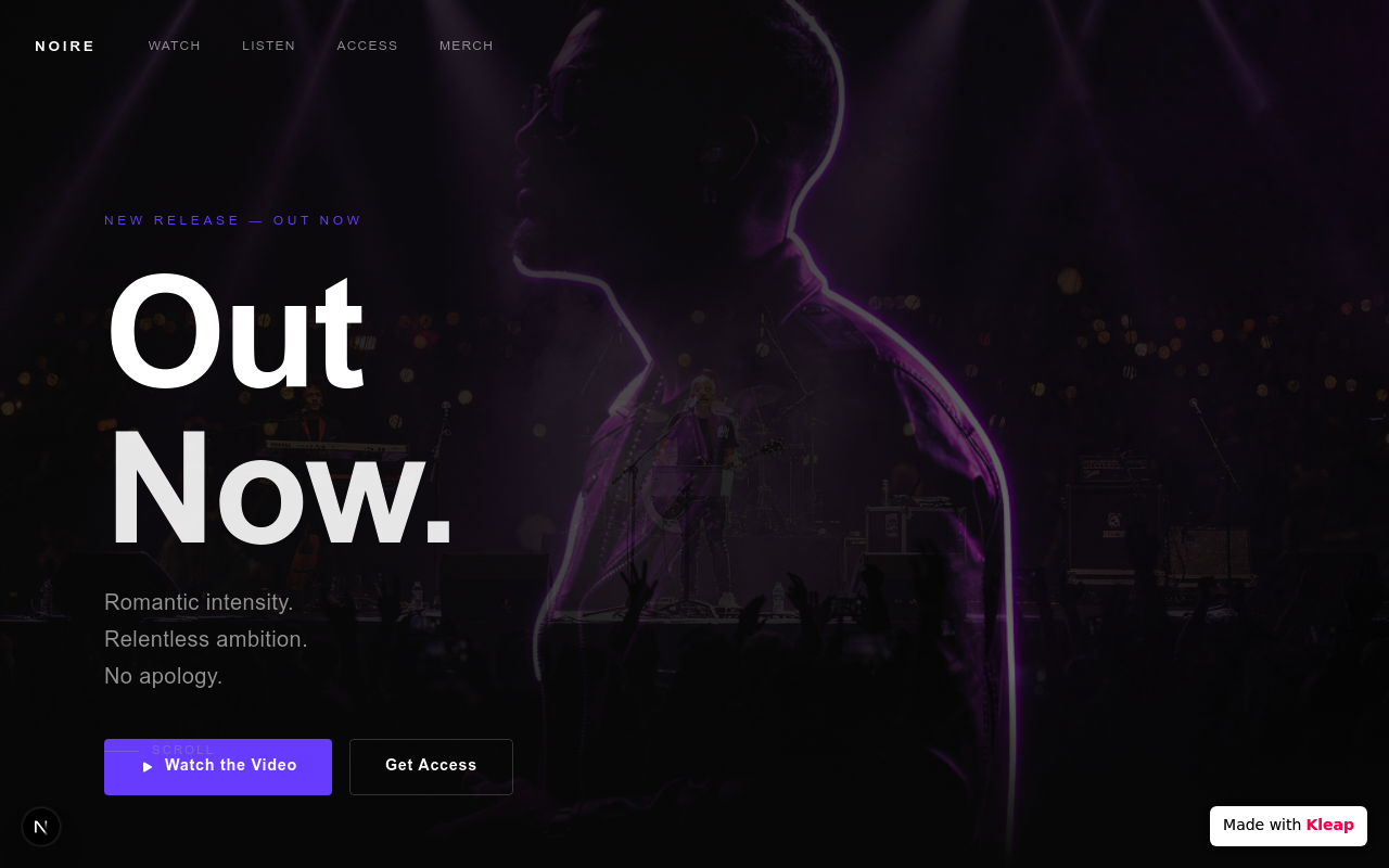 Typography

This website example